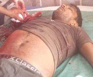 tension in shamli after accident of bike and cycle
