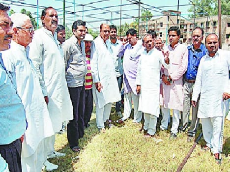 Ajit Singh's rally preparation