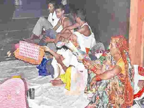 health is down due to electricity cut