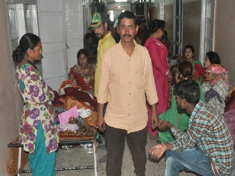 no fascilities in Kullu hospital