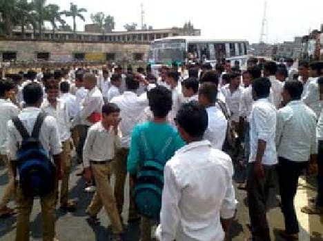 The blockade shut shop for students