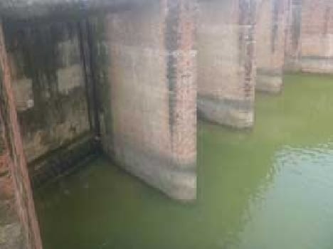 Leaking regulator , crops were ruined