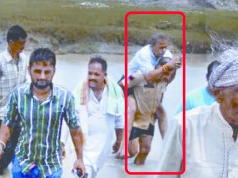 bjp mla krishna kumar photo goes viral on social media