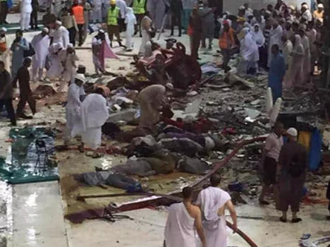 Crane mishap in Mecca kills 62 pilgrims