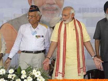 parkash singh badal speech in narendra modi rally