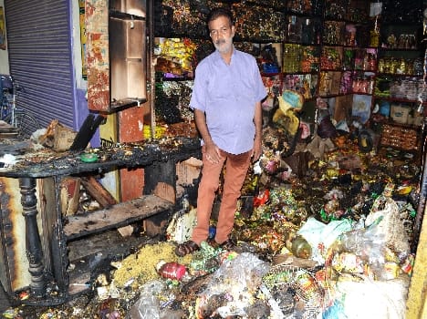 The loss of millions of grocery store fire