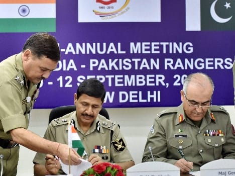 pak rangers, Indian BSF agree to restore ceasefire