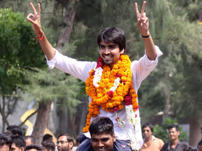 Awana opened the secret of success in DU election.