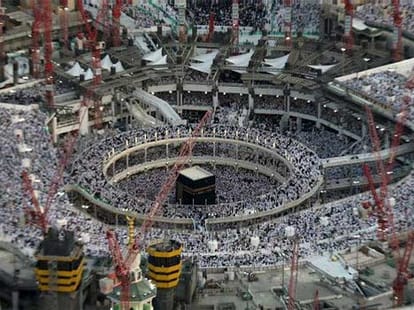 How often resembled a stampede in Mecca