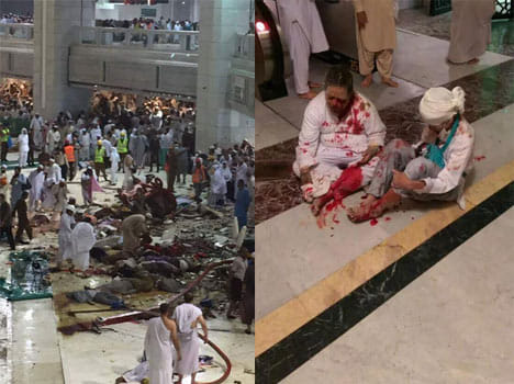 5 video: Mecca mosque crane accident