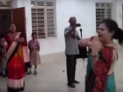 tearchers are transfered for dancing on bollywood numbers