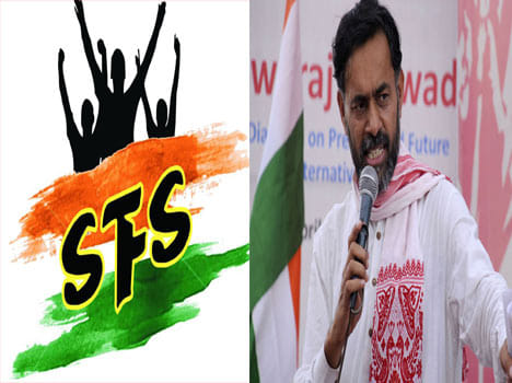 Yogendra Yadav's Student For Swaraj open account in JNU Election.