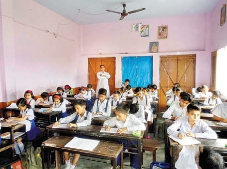 Students took part in the essay competition, a stunning rise