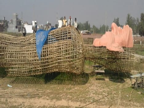 world tallest effigy of rawan will burn in ambala