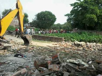 Three died in a blast in Lucknow.