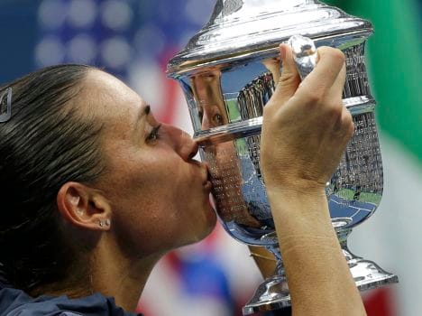 Flavia Pennetta won us open 2015 final