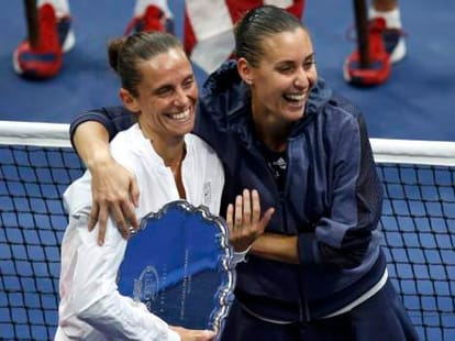 Flavia Pennetta won us open 2015 final