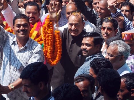 health minister kaul singh thakur in mandi.