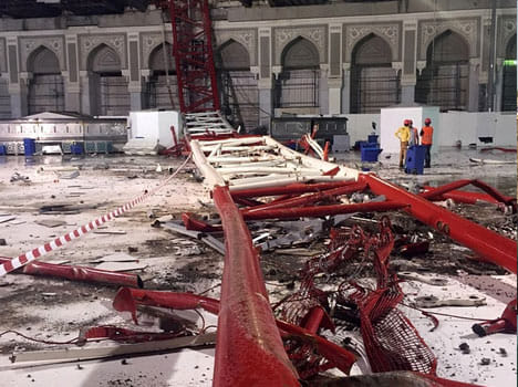 mekka crane collapse is act of god says engineer