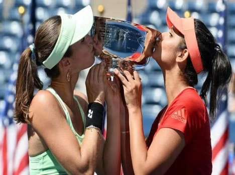 sania mirza and martina hingis won us open