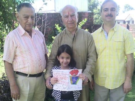 mp shanta kumar celebrated 81st birthday.