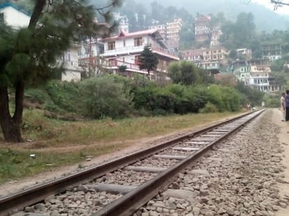 shimla kalka track in high risk danger zone.