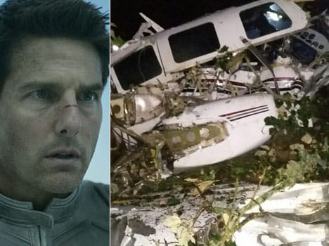 Plane crash on Tom Cruise movie set