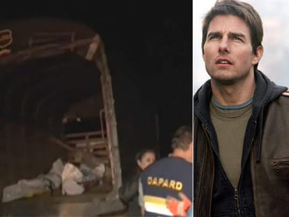 Plane crash on Tom Cruise movie set