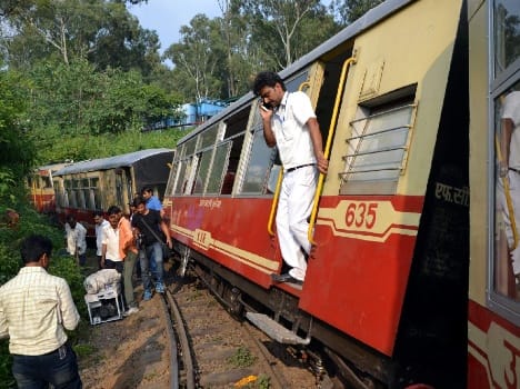 shimla kalka toy train booking closed.
