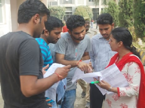 lekhpal exam candidates was 13222