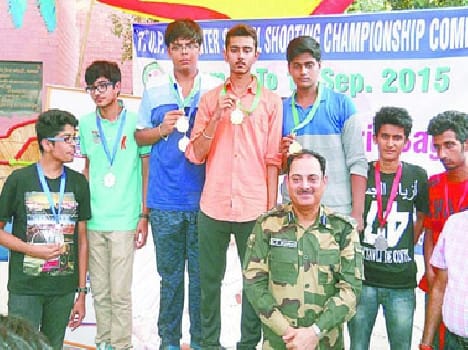 shooter diwakar and chingai won gold