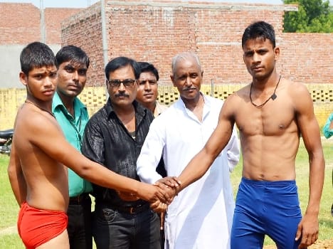 wrestlers played very well
