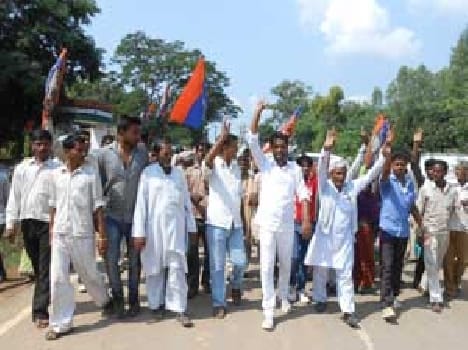 Unpaid workers walk out