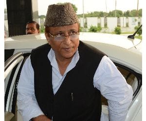 Azam Khan advises students.
