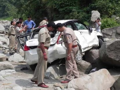road accidents case in himachal, six died.