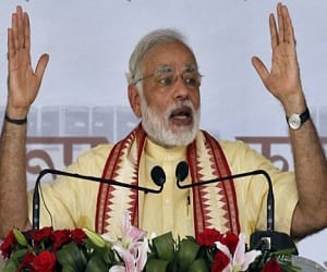 Narendra Modi speaks about Shikshamitra issue.