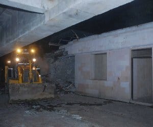 lda demolishes two rooms of mayawati house in lucknow