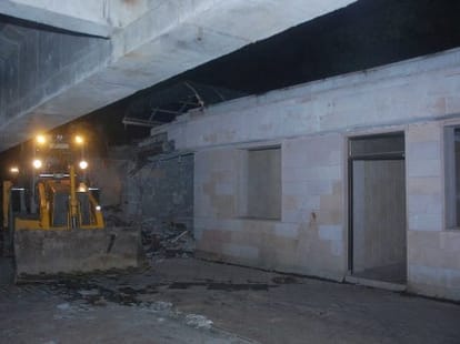 lda demolishes two rooms of mayawati house in lucknow
