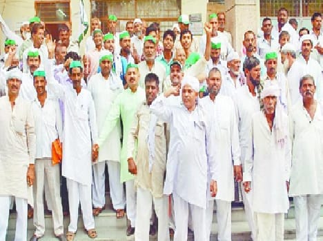 BKU Bhanu had been picketing the Kalktret