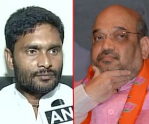 BJP mla aman paswan meet nitish kumar