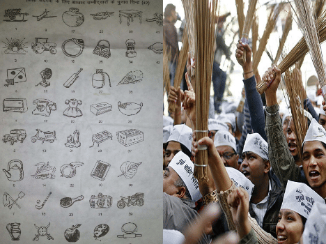 No broom in elections, Is this AAP effect?