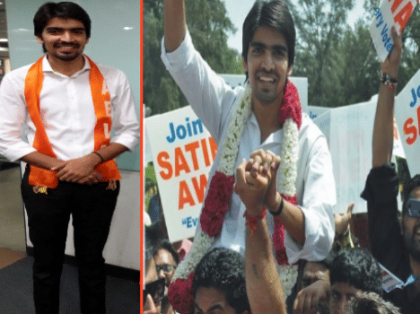 Awana opened the secret of success in DU election.