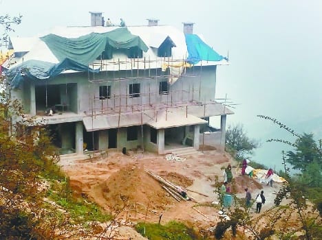 Priyanka Gandhi's summer home in Shimla.