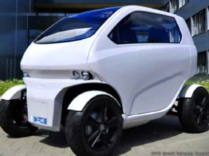 old car turned smart car