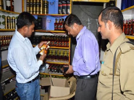 police expose selling cheap wine