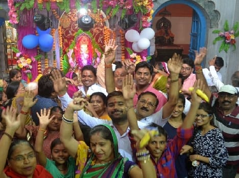 Ganesh festival boom, installed sculptures everywhere
