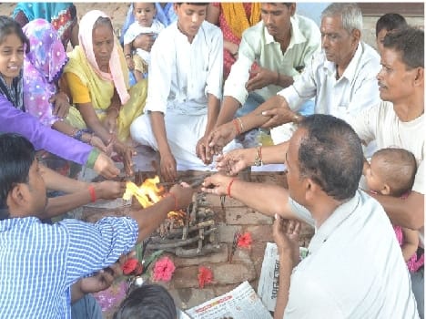 Vishwakarma Puja machines on jubilee