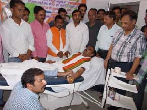 Blood Donation Day celebrated birthday