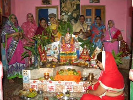 celebrated hartalika festival
