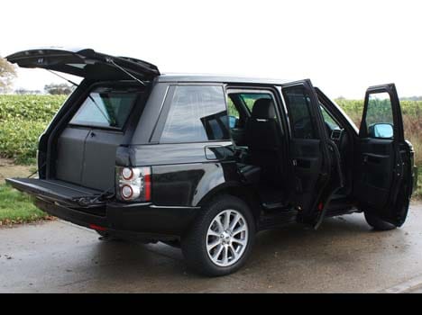 Inside the bulletproof Range Rover